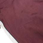 DIADORA Mens Burgundy & Navy Zip Jacket M Polyester Sportswear Casual