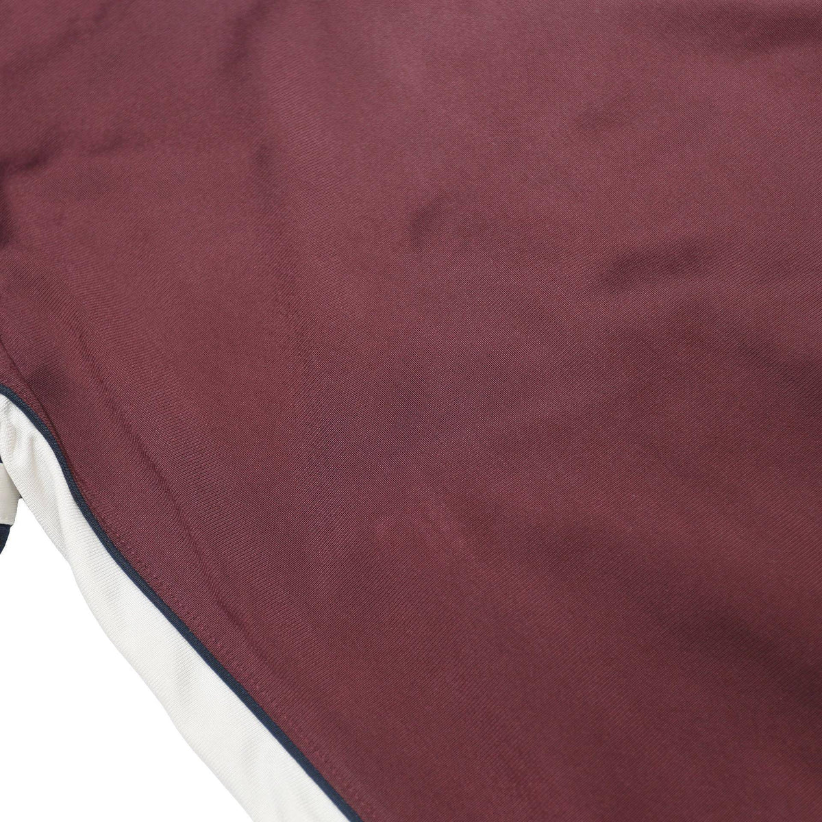 DIADORA Mens Burgundy & Navy Zip Jacket M Polyester Sportswear Casual