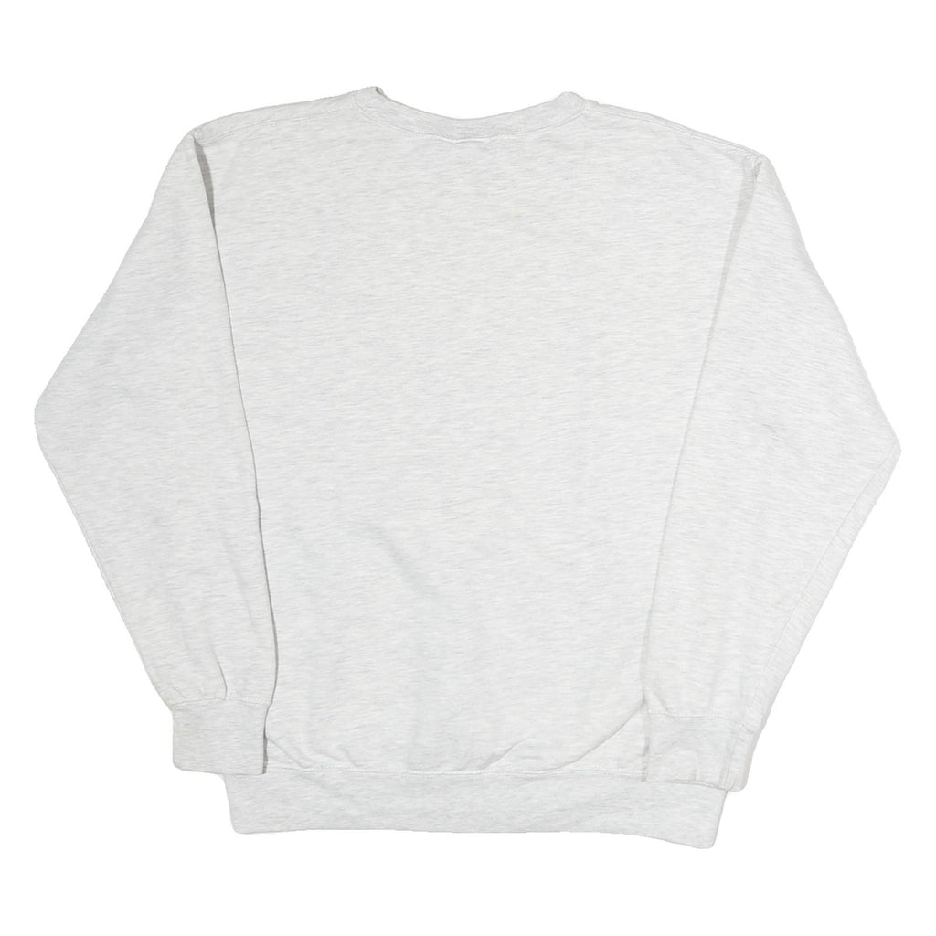 PRARIE MOUNTAIN Mens Grey Crater Lake Crew Neck M Sweatshirt Cotton Pullover