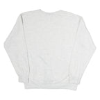 PRARIE MOUNTAIN Mens Grey Crater Lake Crew Neck M Sweatshirt Cotton Pullover