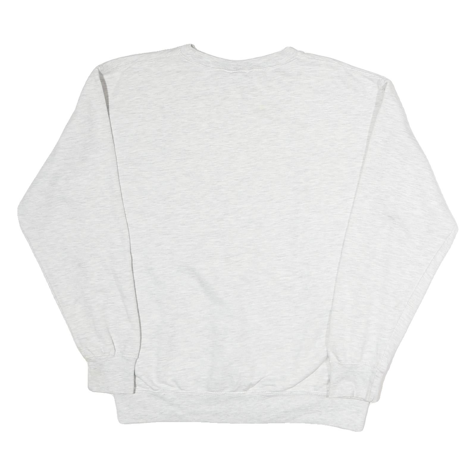 PRARIE MOUNTAIN Mens Grey Crater Lake Crew Neck M Sweatshirt Cotton Pullover