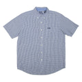CHAPS Mens Shirt Blue Gingham L