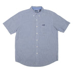 CHAPS Mens Shirt Blue Gingham L