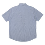 CHAPS Mens Shirt Blue Gingham L