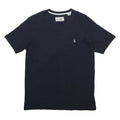 ORIGINAL PENGUIN Mens Navy Blue Graphic T-Shirt L Short Sleeve Crew Neck Casual