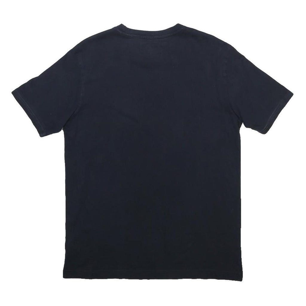 ORIGINAL PENGUIN Mens Navy Blue Graphic T-Shirt L Short Sleeve Crew Neck Casual