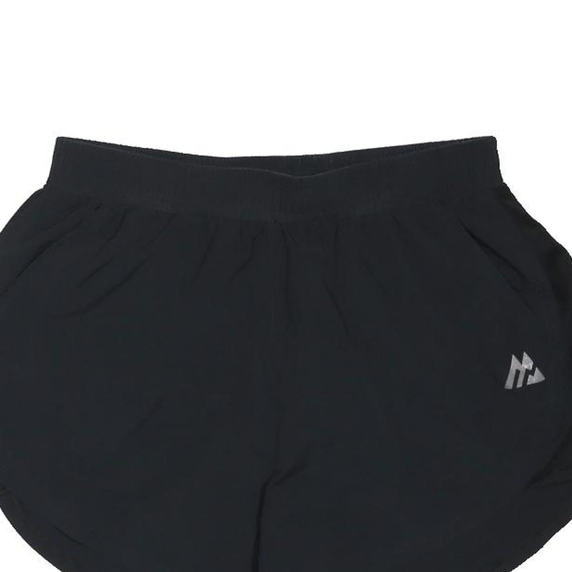 MONTIREX Womens Black Casual Polyester Blend Shorts M W28 Lightweight Activewear