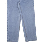 TEDDYS Mens Jeans Blue Regular Straight Denim Medium W32 L29 Cotton Blend Zip