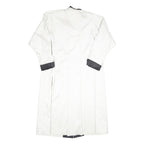 CAMBRIDGE Womens White & Black Button Jacket UK 16 Polyester Classic Fit