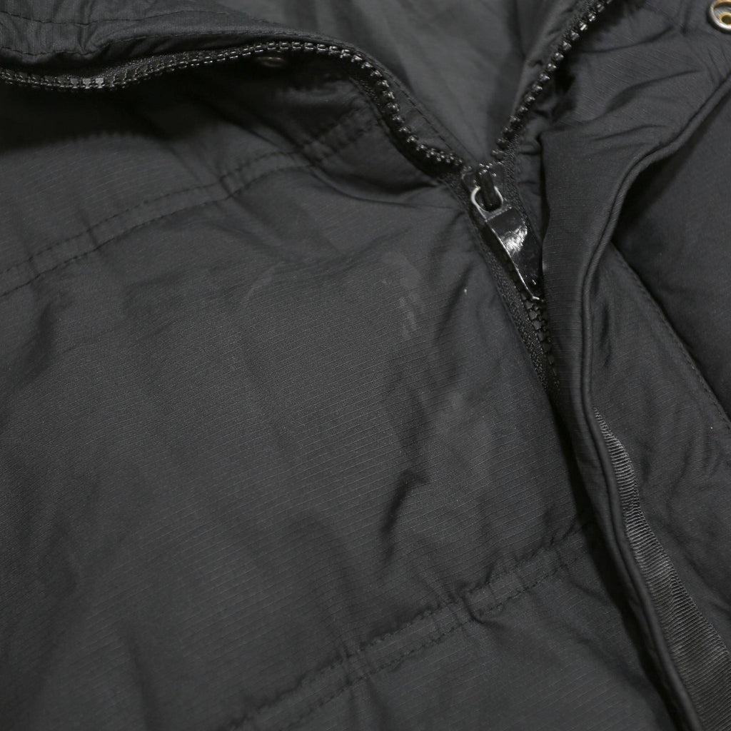 HELLY HANSEN Mens Black & White Outdoor Jacket L Polyester Woven Plain Zip