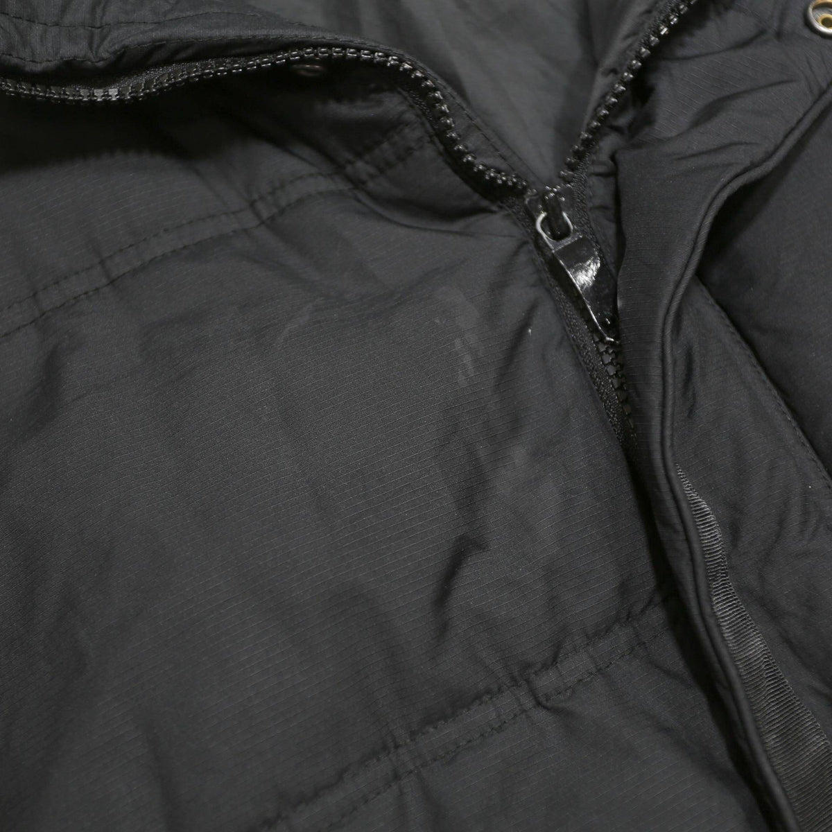 HELLY HANSEN Mens Black & White Outdoor Jacket L Polyester Woven Plain Zip