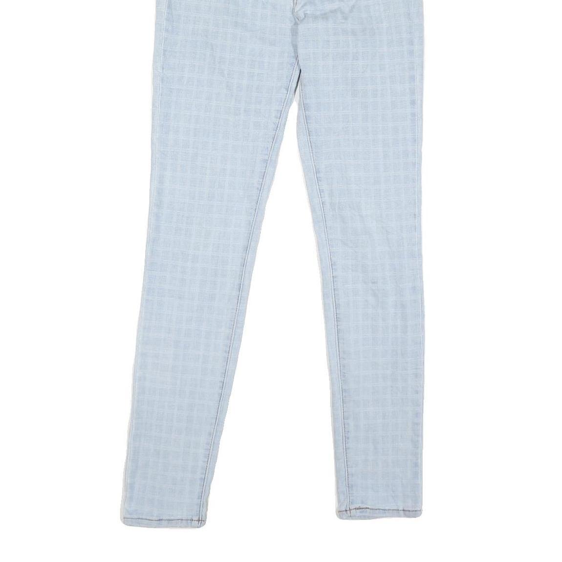 LEVI'S Womens Jeans Blue Slim Skinny Denim Light W26 L29 Cotton Blend Zip