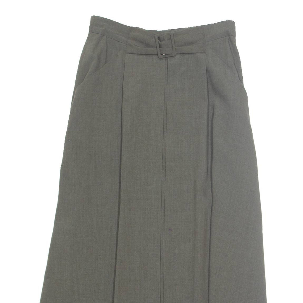 SUES Womens Peasant Skirt Green Long S