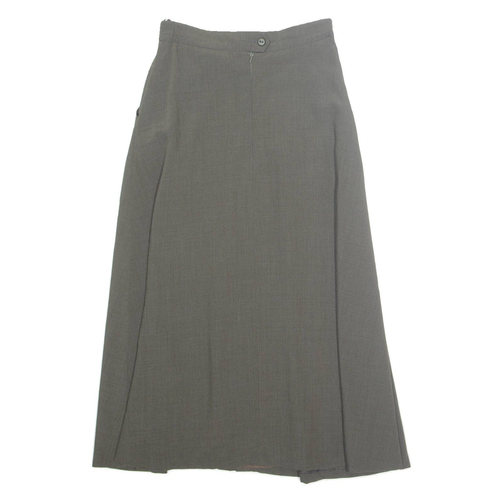 SUES Womens Peasant Skirt Green Long S