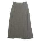 SUES Womens Peasant Skirt Green Long S
