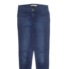 LEVI'S Womens Jeans Blue Regular Skinny Stone Wash W25 L30