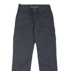 DICKIES Cargo Workwear Womens Trousers Black Slim Straight W29 L32