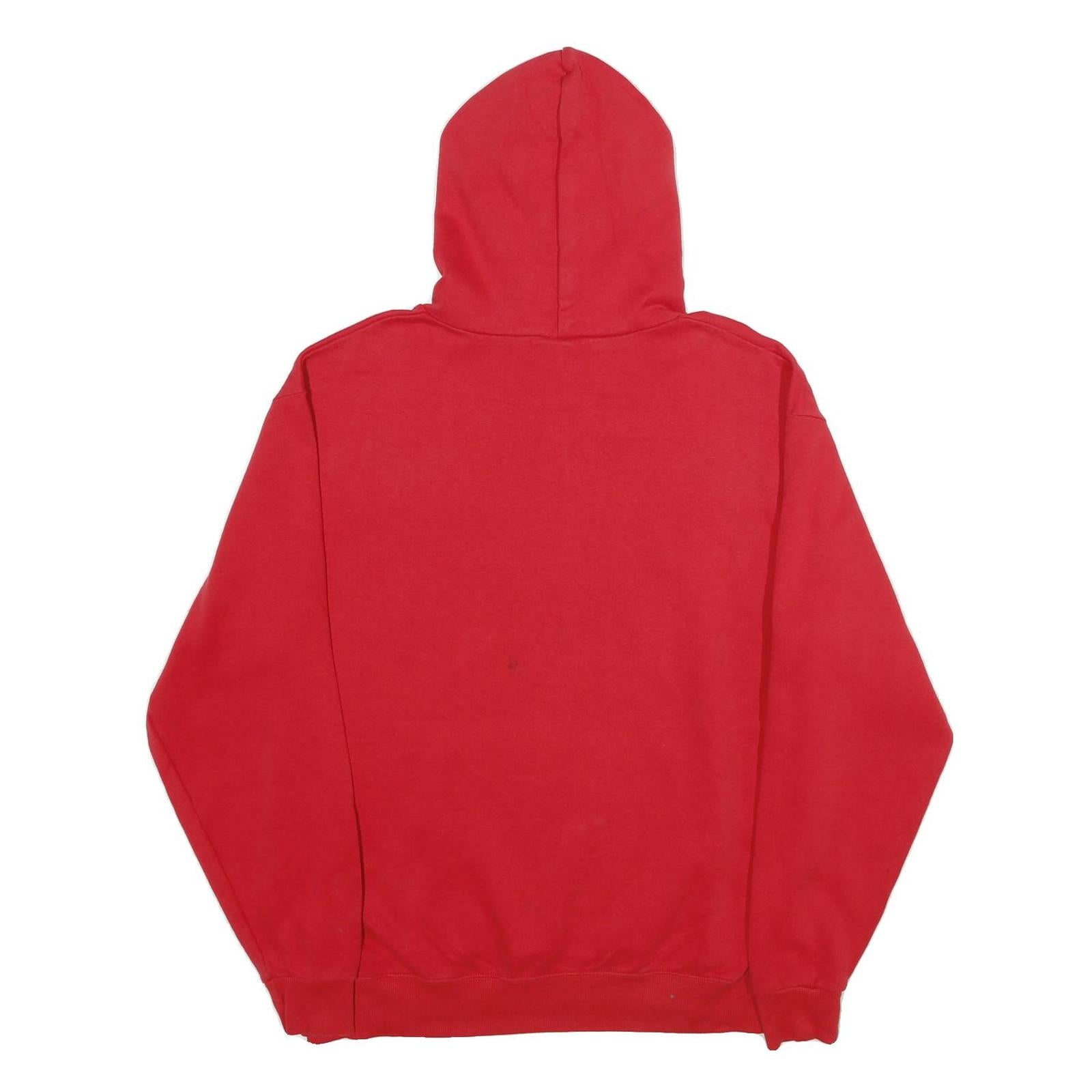 CHAMPION Mens Red MSU Denver Roadrunners Hoodie L Casual Cotton Blend Pullover