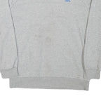 ADIDAS Mens Grey Cotton Blend Crew Neck L Sportswear Casual Pullover Sweatshirt