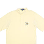 POLO RALPH LAUREN Mens Cream 100th U.S. Open Pebble Beach Short Sleeve Plain L