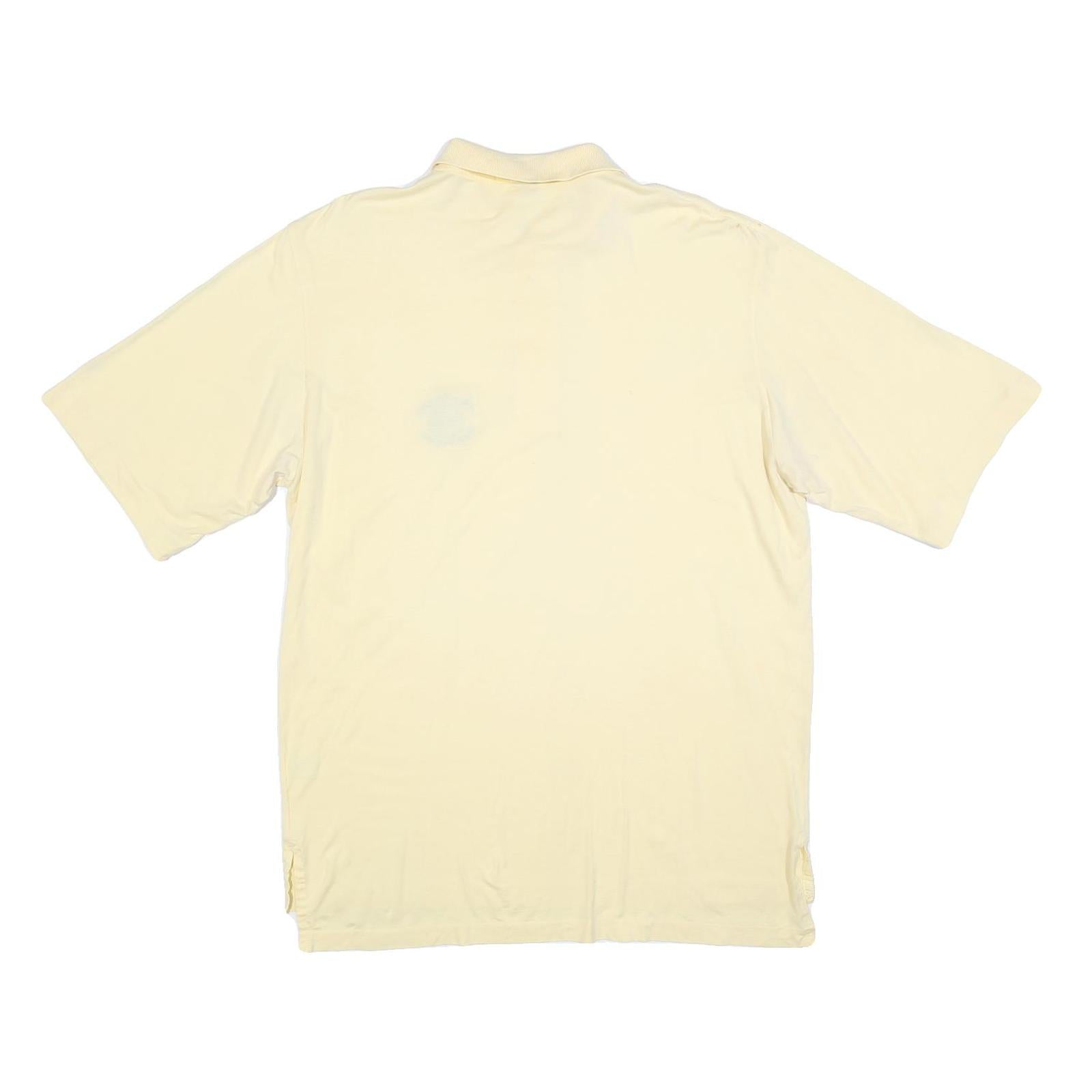 POLO RALPH LAUREN Mens Cream 100th U.S. Open Pebble Beach Short Sleeve Plain L