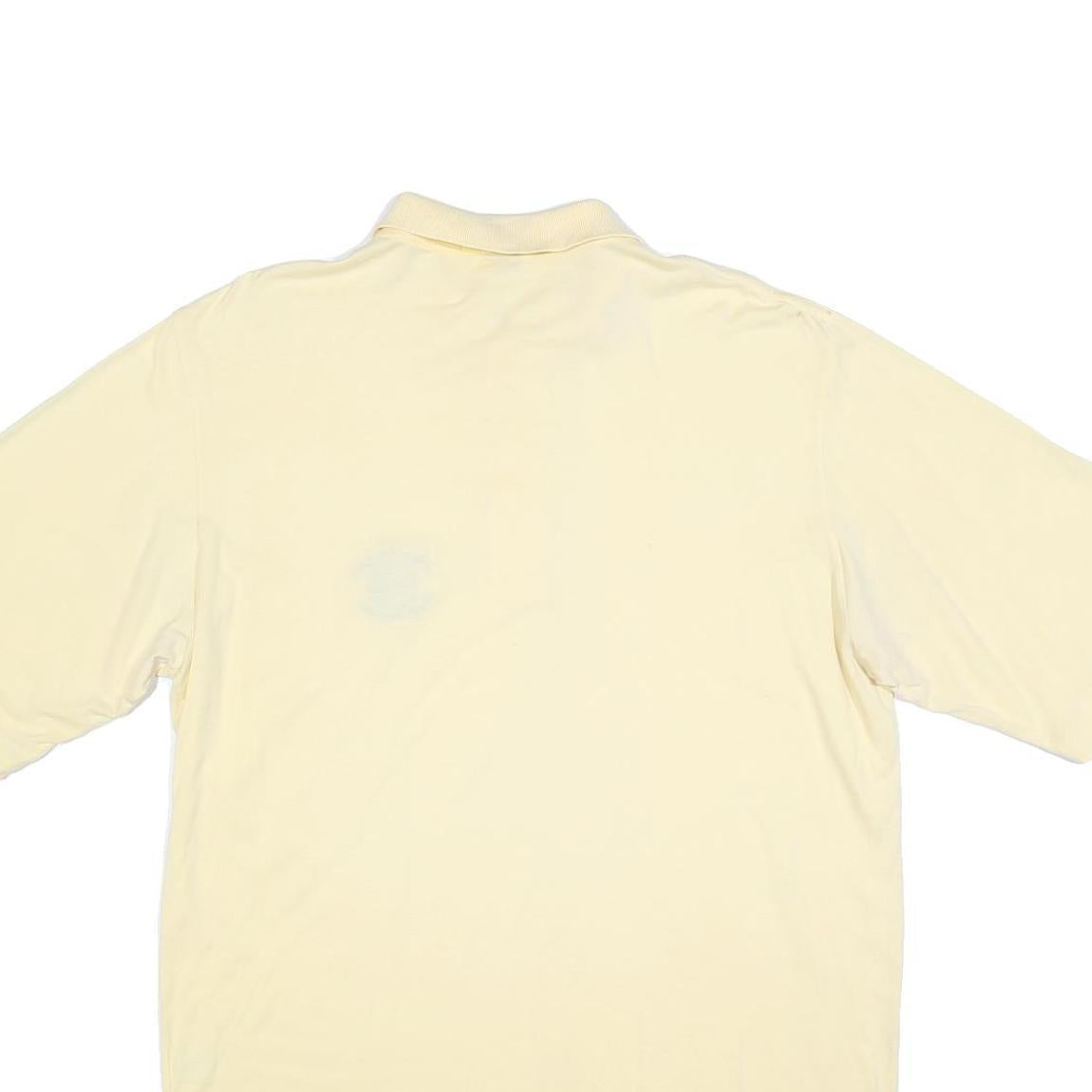 POLO RALPH LAUREN Mens Cream 100th U.S. Open Pebble Beach Short Sleeve Plain L