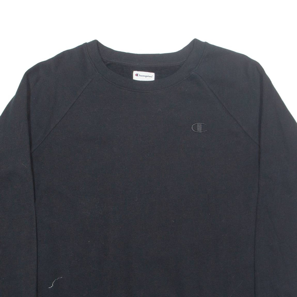 CHAMPION Mens Sweatshirt Black M