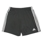 ADIDAS Mens Black Sports Shorts M W32 Polyester Blend Athletic Gymwear