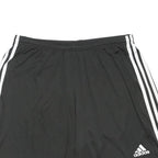 ADIDAS Mens Black Sports Shorts M W32 Polyester Blend Athletic Gymwear