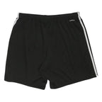 ADIDAS Mens Black Sports Shorts M W32 Polyester Blend Athletic Gymwear