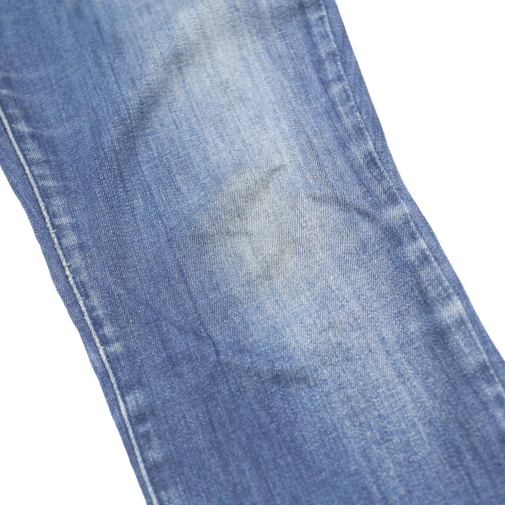 LEVI'S Womens Slim Blue Denim Jeans Zip W27 L26 Stylish Casual