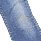 LEVI'S Womens Slim Blue Denim Jeans Zip W27 L26 Stylish Casual