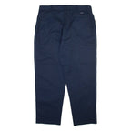 DICKIES Mens Trousers Blue Relaxed Tapered W42 L32