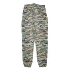 DENMIM COLLECTION Womens Cotton Blend Camouflage Relaxed Cargo Trousers W25 L27