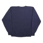 NUTMEG Mens Navy Blue Penn State Crew Neck L Sweatshirt University Logo