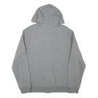 NIKE Mens Grey France Full Zip Hoodie L Sports Casual Cotton Blend Sweatshirt