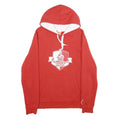 PUMA Mens Red Sacramento United Pullover Hoodie M Cotton Blend Casual Fit
