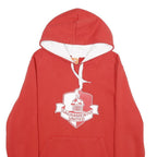 PUMA Mens Red Sacramento United Pullover Hoodie M Cotton Blend Casual Fit