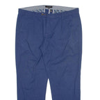 TED BAKER Womens Trousers Blue Relaxed Tapered W36 L27