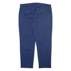 TED BAKER Womens Trousers Blue Relaxed Tapered W36 L27