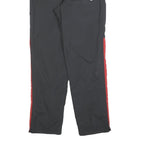 NIKE Boys Joggers Black & Red XL W28 L30 Classic Straight Fit Polyester