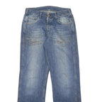 CARHARTT Mens Jeans Blue Relaxed Straight Denim W31 L32 Button Closure