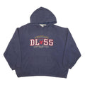 DISNEY Mens Navy Blue Disneyland DL 55 Pullover Hoodie XL Cotton Blend