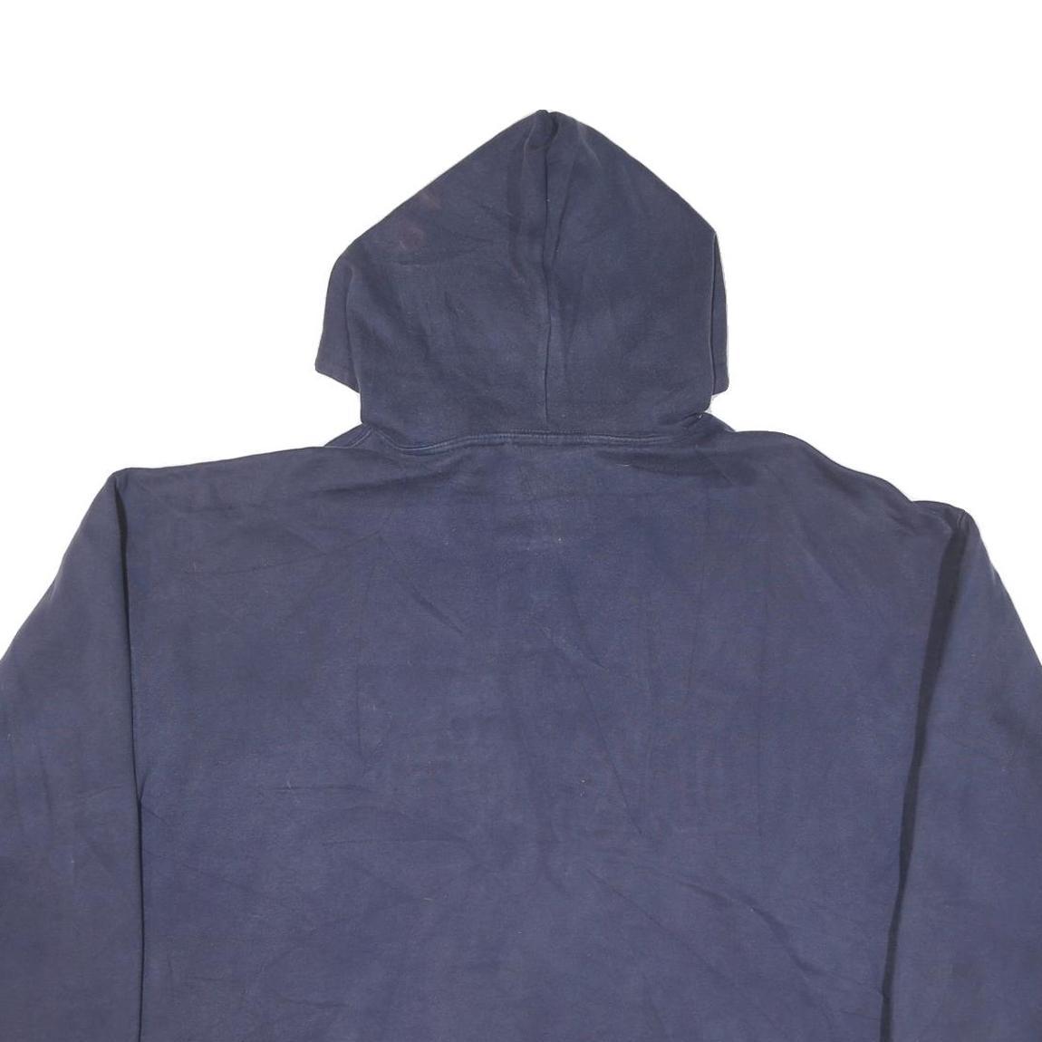 DISNEY Mens Navy Blue Disneyland DL 55 Pullover Hoodie XL Cotton Blend