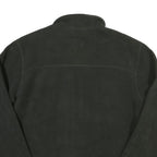 TIMBERLAND Mens Black Button Jacket L Cotton Blend Plain Classic Outerwear