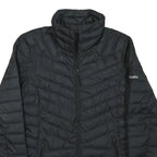 COLUMBIA Womens Black Jacket S Polyester Blend Quilted Zip Outdoor Lightweight