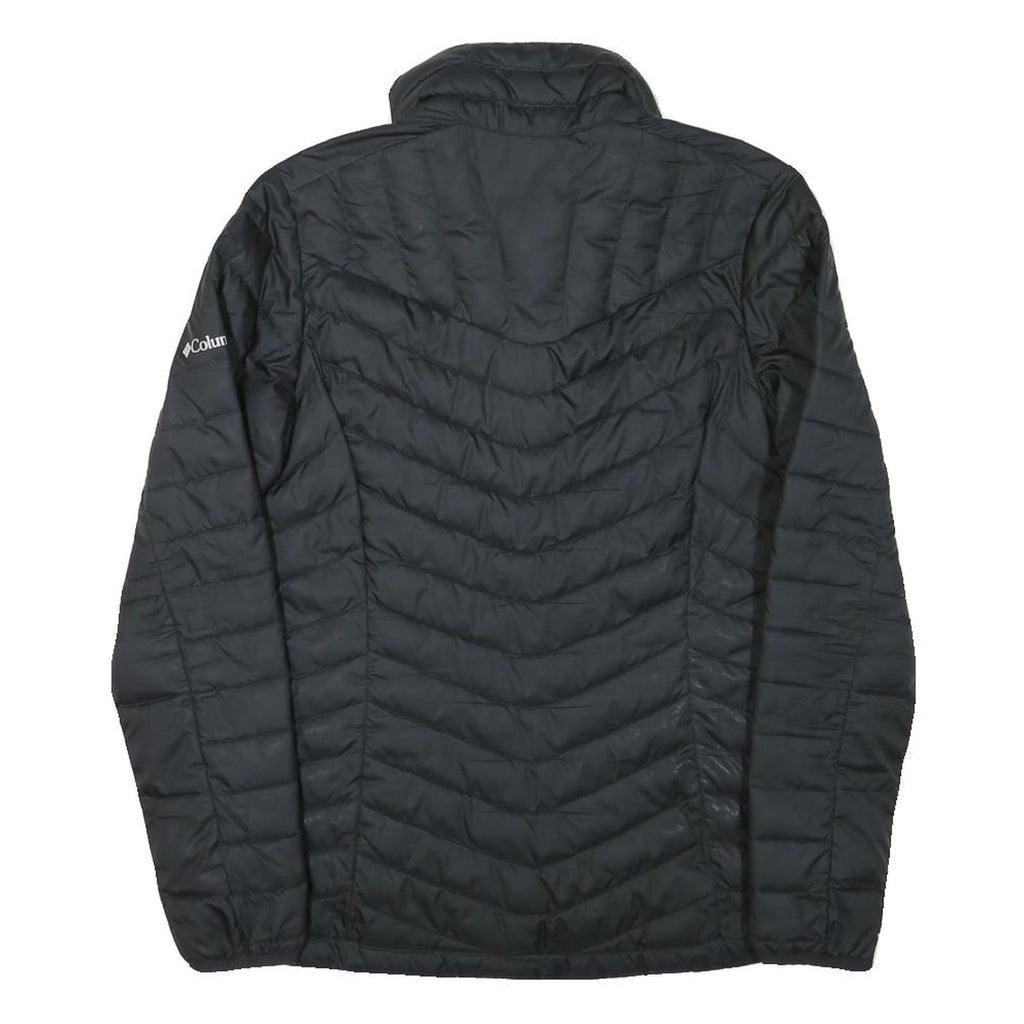COLUMBIA Womens Black Jacket S Polyester Blend Quilted Zip Outdoor Lightweight