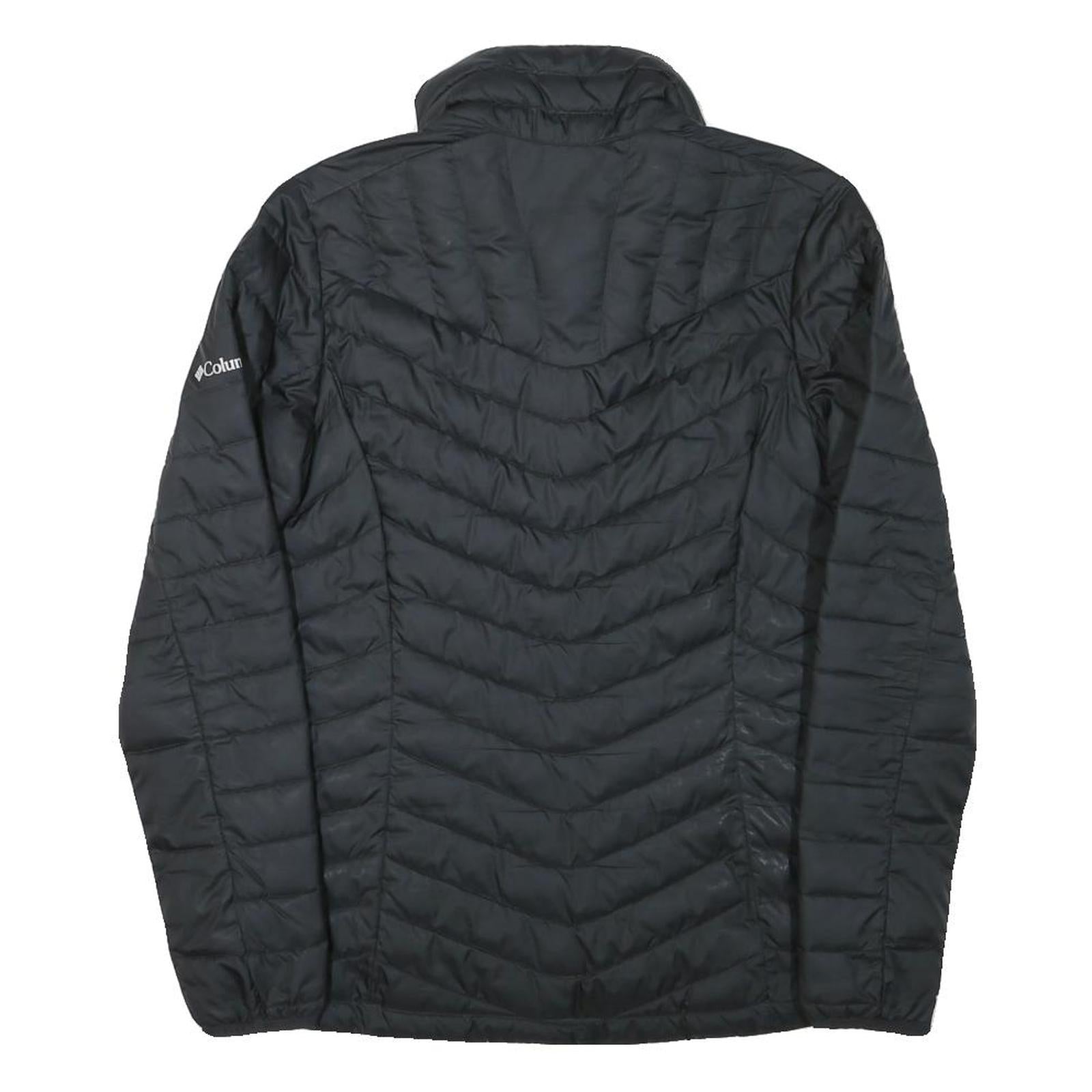 COLUMBIA Womens Black Jacket S Polyester Blend Quilted Zip Outdoor Lightweight
