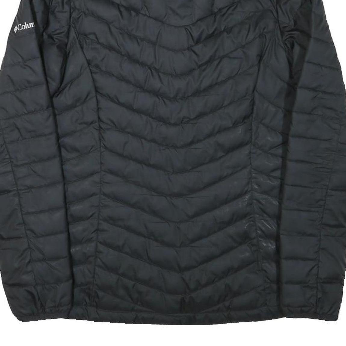 COLUMBIA Womens Black Jacket S Polyester Blend Quilted Zip Outdoor Lightweight