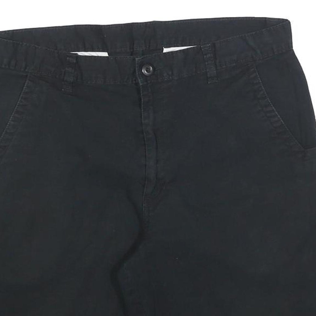 DICKIES Mens Black Cotton Blend Casual Shorts M W34 Workwear Durable